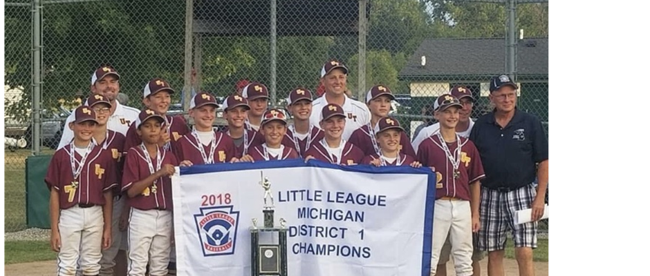 2018 12U District 1 Champs & State Qualifier